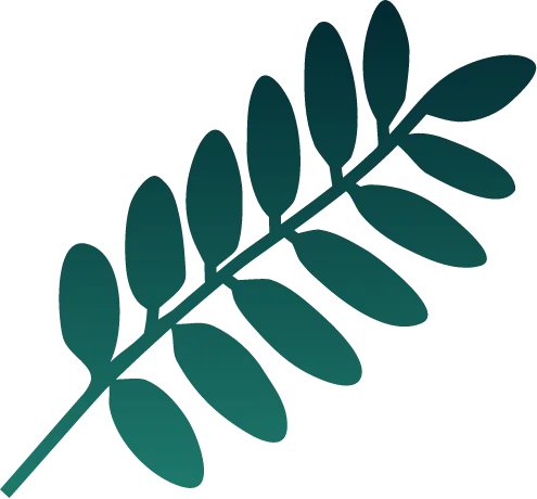 leaves-on-a-branch-diagonal-shape
